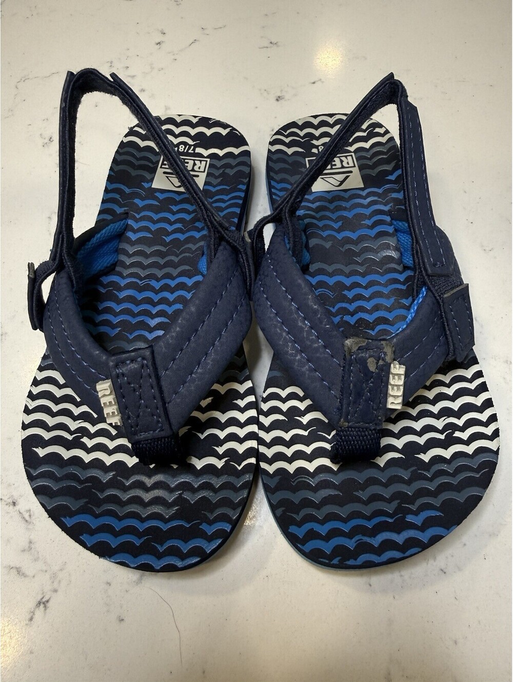 REEF Little Ahi Toddler Boys' Sandals Size: 7/8